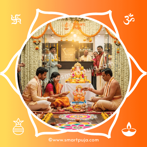 Book Office Puja / Business Puja